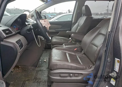 2012 Honda Odyssey Touring from USA, damaged, VIN 5FNRL5H98CB071225